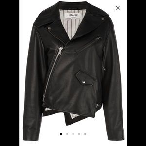 Monse leather jacket
